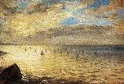 Eugene Delacroix, The Sea from the Heights of Dieppe